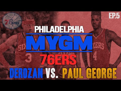 NBA 2K15 My GM Mode Ep.5 - Philadelphia 76ers | DeMar DeRozan BATTLES PG13 | THRILLER | PS4