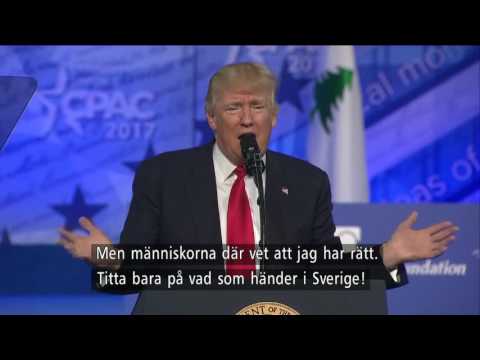 "Sverige är skräckexemplet hur det kan bli i Trumps ögon" - Nyhetsmorgon (TV4)