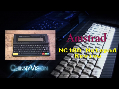 ChinnyVision - Ep 163 - The Amstrad NC100 Notepad Computer Review