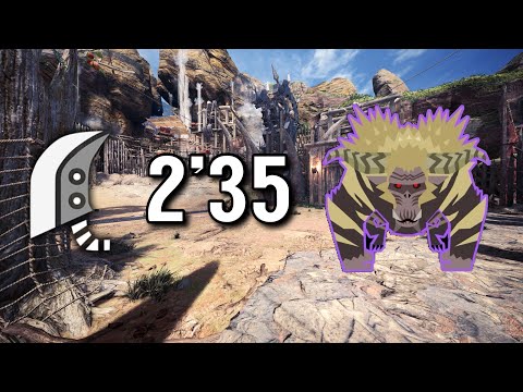 MHWI | Tempered Furious Rajang 2'35 Great Sword Solo