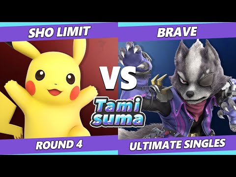 TAMISUMA 215 Round 4 - Sho Limit (Pikachu) Vs. Brave (Wolf) SSBU Smash Ultimate