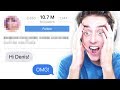 A HUGE CELEBRITY MESSAGED ME