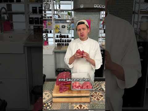 Roastbeef richtig zerlegen, so geht's. 🥩