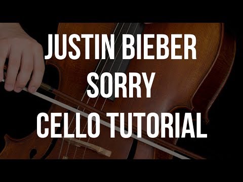 Cello Tutorial: Justin Bieber Sorry