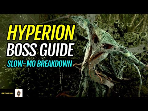 EASY Way to defeat HYPERION: Slow Mo Breakdown Boss Guide Biome 4 | Returnal