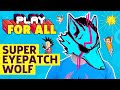 Playing Games And Talking Anime Super With Eyepatch Wolf