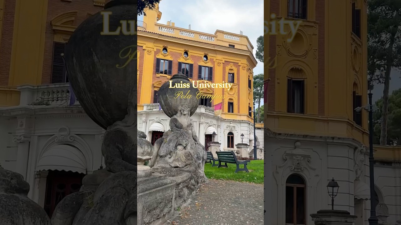 Study abroad in Luiss University Rome #university #luiss #luissuniversity #studyinitaly #campustour