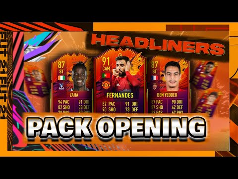 WE PACKED A HEADLINER! FIFA 21 HEADLINERS PACK OPENING! LEAGUE SBC PACKS! FIFA 21 PACK OPENING