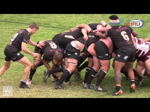 2017 NHRU Round 9 Premier 1 Highlights - Maitland Blacks Vs Newcastle University