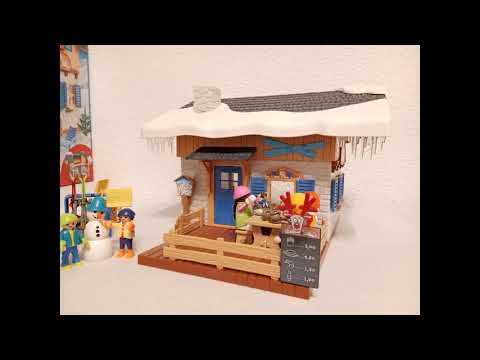 Playmobil Cabaña de Esquí 9280. Todoterreno Playmobil 9281#Playmobil, #Playmobilfamilyfun,