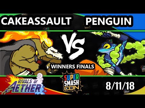 SSC 2018 RoA - Vireo | CakeAssault (Forsburn) Vs. Penguin (Ranno, Ori, Absa) - Rivals of Aether WF