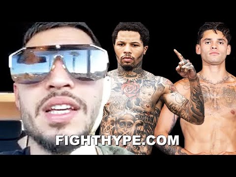 ANDRES CORTES, SPARRED GERVONTA DAVIS, GIVES RYAN GARCIA "TROUBLE" NEWS; KEEPS IT 100 ON BIGGER KEY