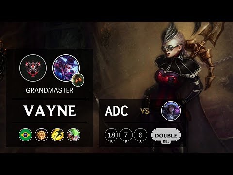 Vayne ADC vs Kai'Sa - BR Grandmaster Patch 10.1