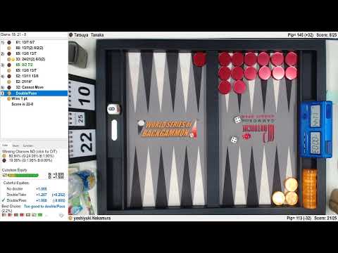 Tatsuya Tanaka vs Yoshiyuki Nakamura 25p match (Meijin Tournament Final)