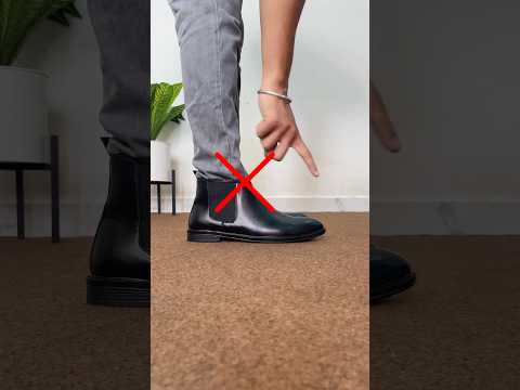 Do’s and don’t Chelsea boot #chelseaboots #boots