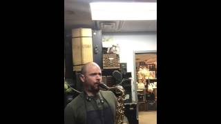 Van Doren Jumbo Java T75 mouthpiece demo
