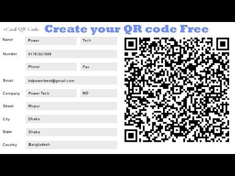 How to create QR code free | Online Solution | Power Tech