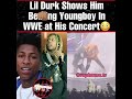 Lil Durk Shows Him Beating NBA Youngboy In WWE at His Concert😳
