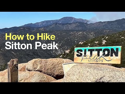 So wandern Sie den Sitton Peak Trail
