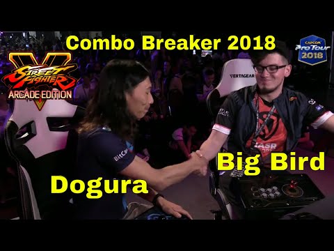 SFV AE - Dogura VS Big Bird | Combo Breaker 2018 - Day 3 | CPT 2018
