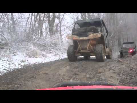 1st Snow Windrock 2016 RZR