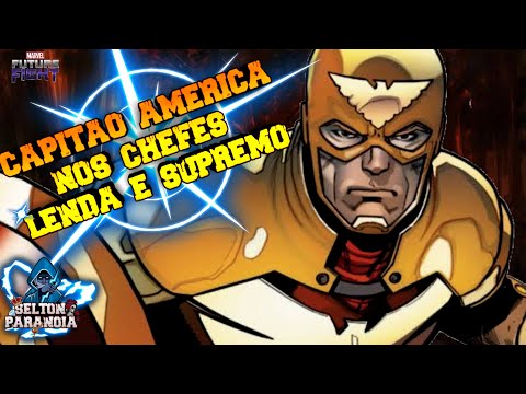 TESTE COM CAPITÃO AMÉRICA (TRAJE FÊNIX) CONTRA CHEFES - MARVEL FUTURE FIGHT