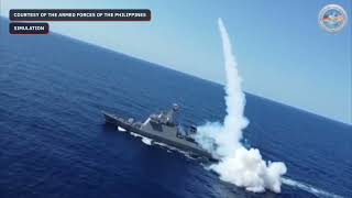 Download lagu Philippines uses new anti-ship missiles to sink decommission ship in Ilocos Norte mp3