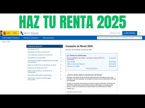 Cómo hacer la declaración de la Renta 2025 Pensión alimentos  acciones  criptos  certificado digital