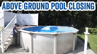 How to Close an Above Ground Pool for Winter / Winterize an Aboveground Pool
