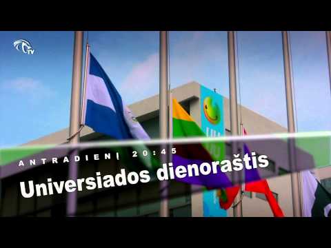 KobraTV - Anonsas - Universiados dienoraštis
