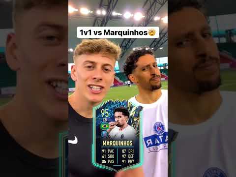 1v1 vs Marquinhos🤯🔥 #shorts