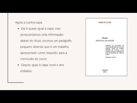 COMO FAZER CAPA E CONTRA-CAPA DO TCC NO WORD | PASSO A PASSO RÁPIDO E FÁCIL!
