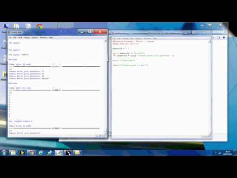 21 While Loop Password