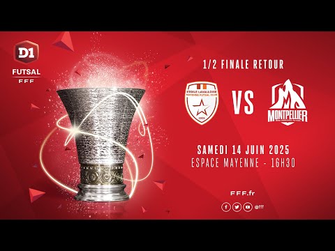 1/2 finale retour : Etoile Lavalloise - Montpellier Méditerranée en direct !