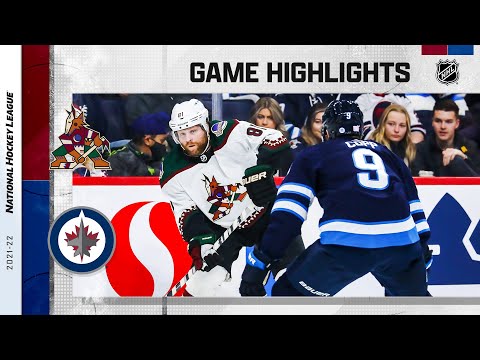 Coyotes @ Jets 11/29/21 | NHL Highlights