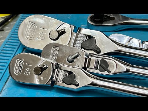 In Depth Comparison - Locking Flex Head Ratchets - GEARWRENCH vs ICON vs Others