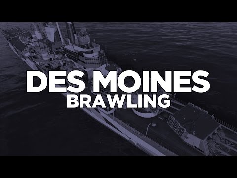 World of Warships - Des Moines Brawling
