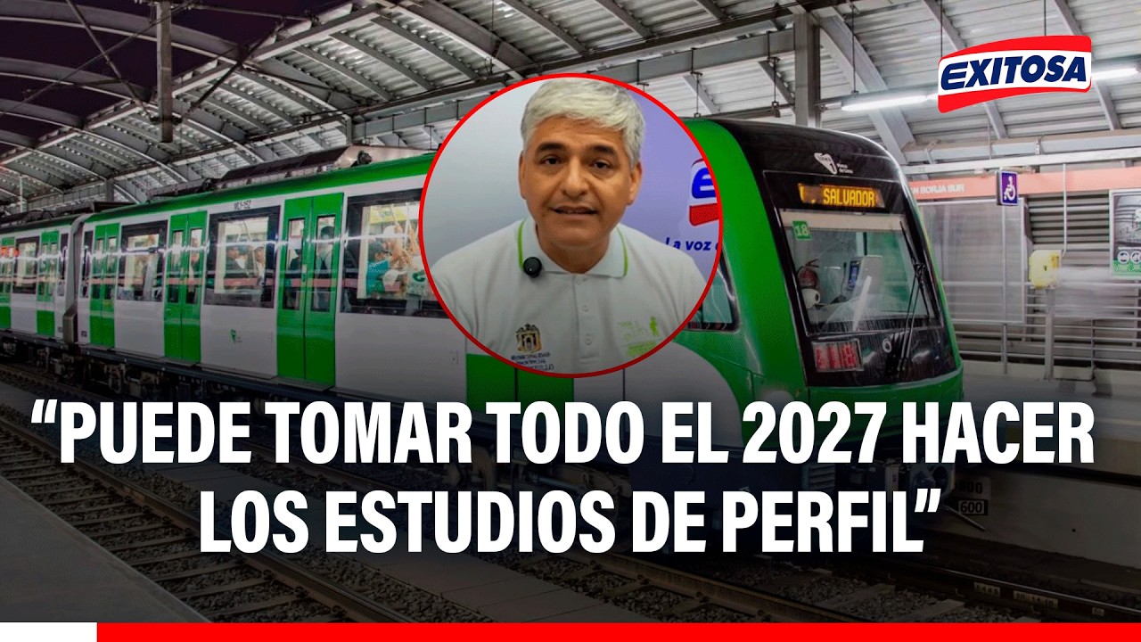 🔴Estudios para elaboración del Tren en Trujillo podrían tomar todo el 2027, señala Víctor del Carpio