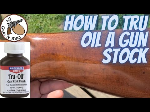 How to Tru Oil a Gun Stock Remingon 760 restoration continued