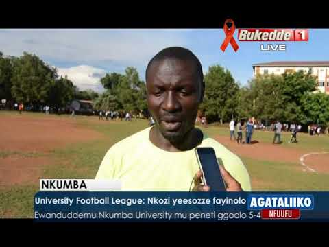University Football League: Nkozi yeesozze fayinolo