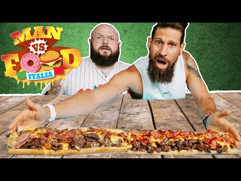 Philly Cheese Steak da 4KG | MAN VS FOOD ITALIA | MochoHf