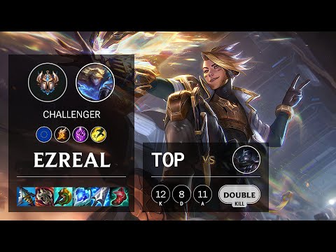 Ezreal Top vs Shen - EUW Challenger Patch 10.25b