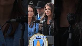 Kristi Noem faced the ultimate humiliation as she accepted. #college #graduation #doctorate #news
