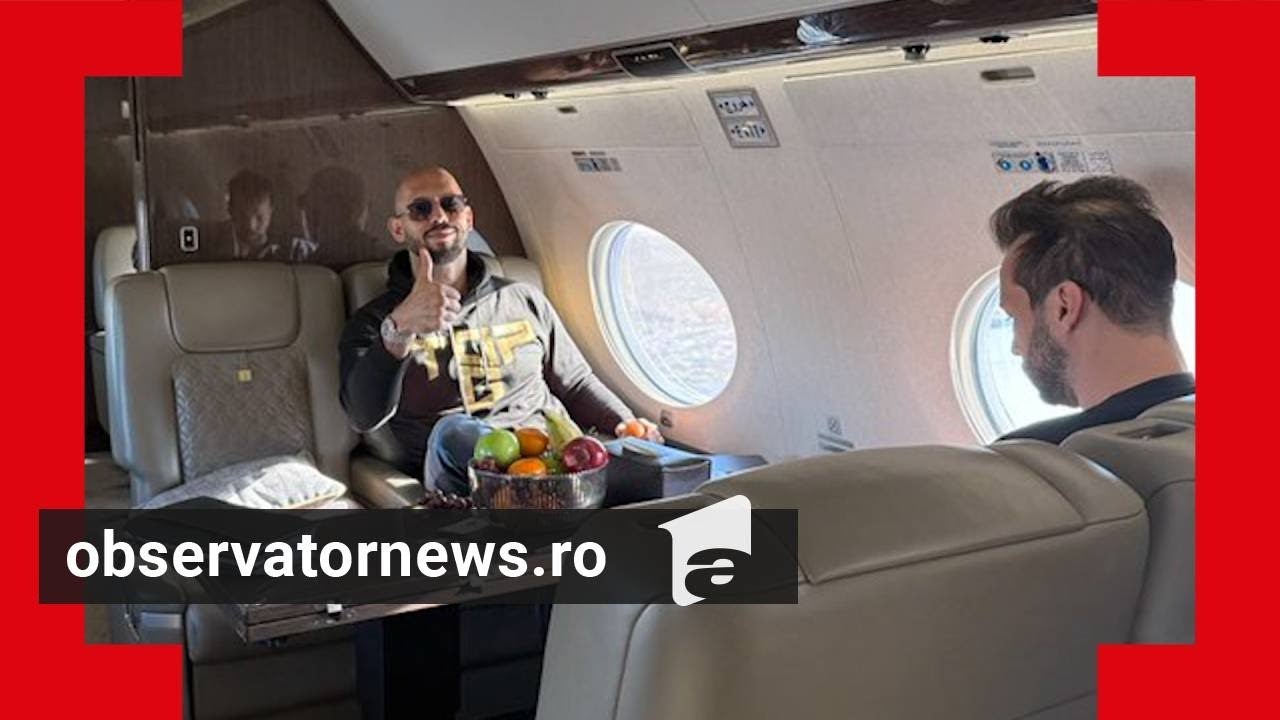 Frații Tate se întorc în România. "Dăm 185.000 $ pe avionul privat, ca să semnăm o hârtie"