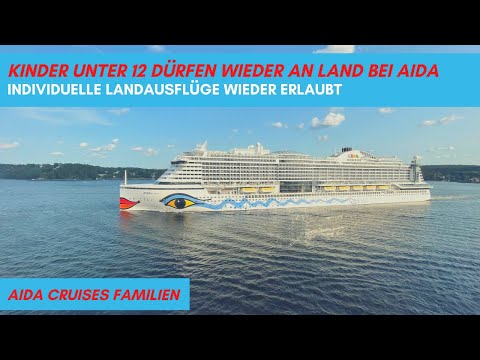 AIDA: Individuelle Landausflüge für Kinder unter 12 Jahren!!