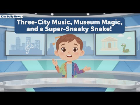 Three-City Music, Museum Magic, and a Super-Sneaky Snake!