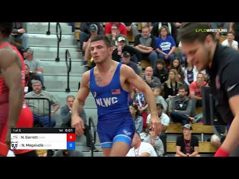 2018 FS WTT Challenge/Senior Men 61 1 Of 3 - Nahshon Garrett (Sunk) Vs. Nico Megaludis (NLWC).mp4
