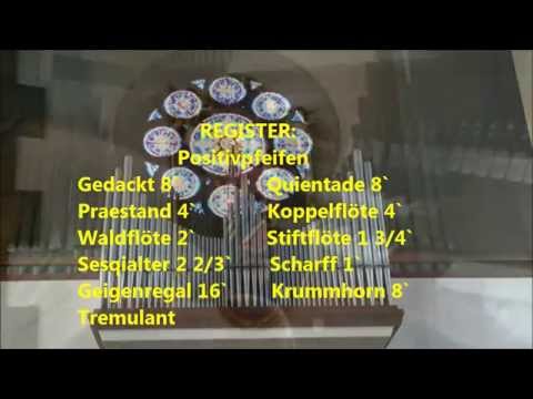 Orgelvorstellung Steinmeyer-orgel Christ König Mannheim-Wallstadt