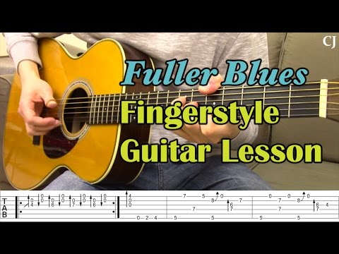 Fuller Blues - Merle Travis (With Tab) - Watch and Learn Fingerstyle Guitar Lesson