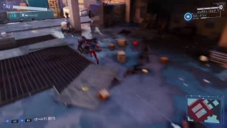 スパイダーマンのんびり垂れ流しプレイ